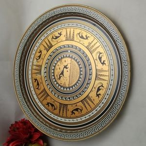 Fabcraft Metal Grecian Serving Bar Tray